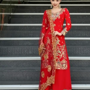 Female Indian Traditional Dance Dress Long Sleeve Tops Pants Bollywood Dance Saree Veil Suit Belly Dance Stage Clothing DQL10759