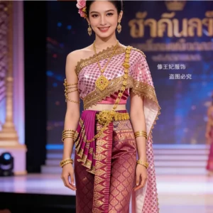 Thai Stage Runway Costumes, High-End Wedding Gowns, Toasting Gowns